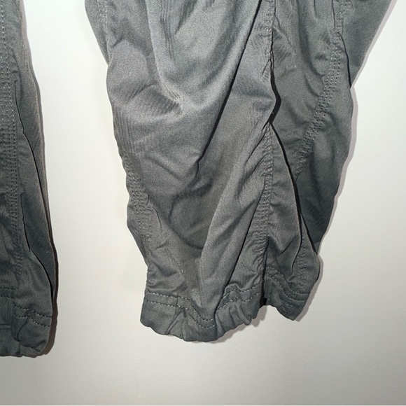 THE NORTH FACE army green outdoor wear cinched drawstring joggers XL - Picture 5 of 6